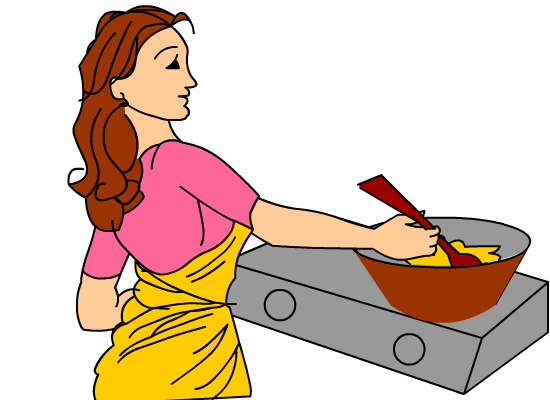 family cooking clipart - photo #33
